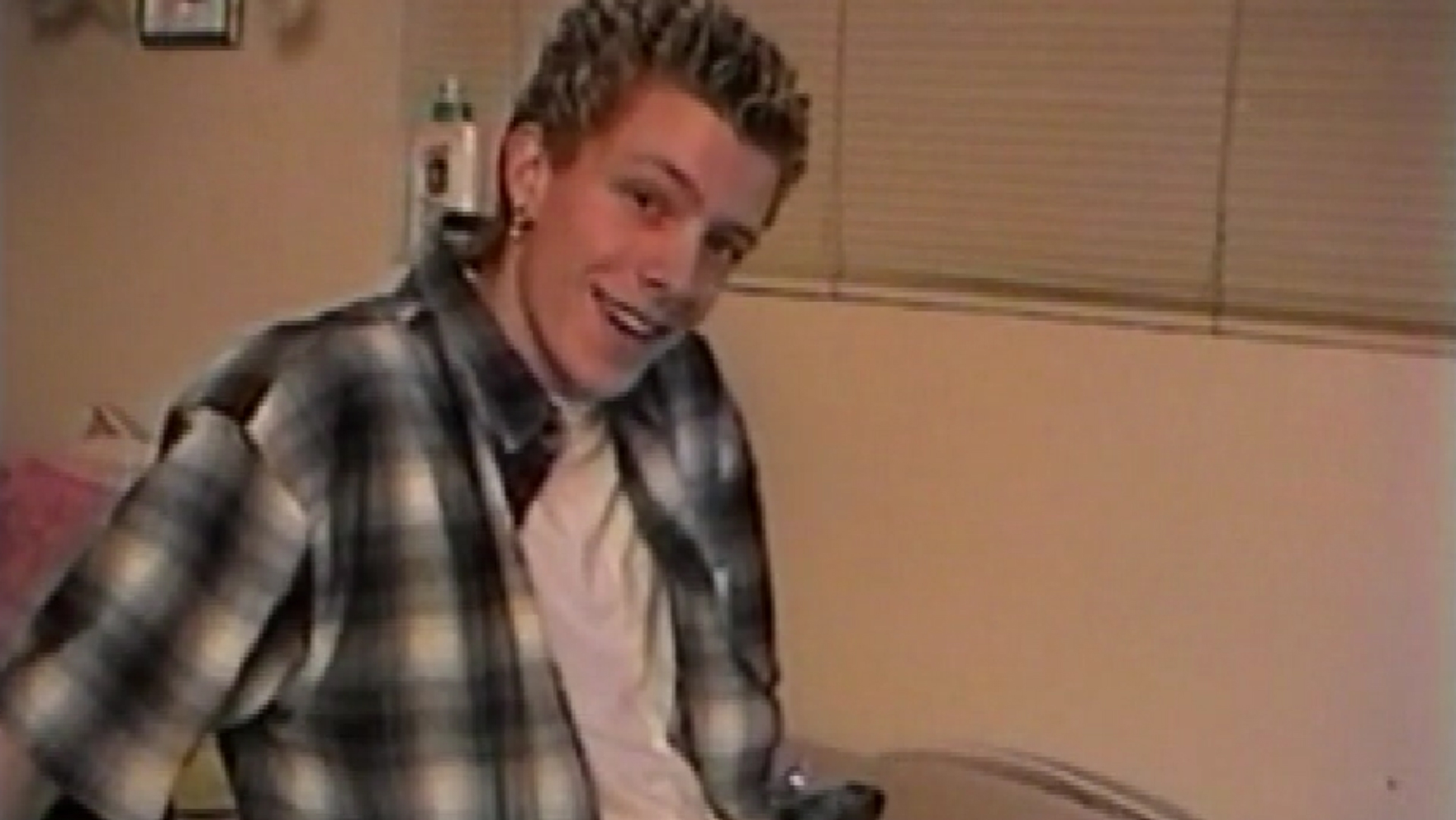 Young Shane Strokes A Load